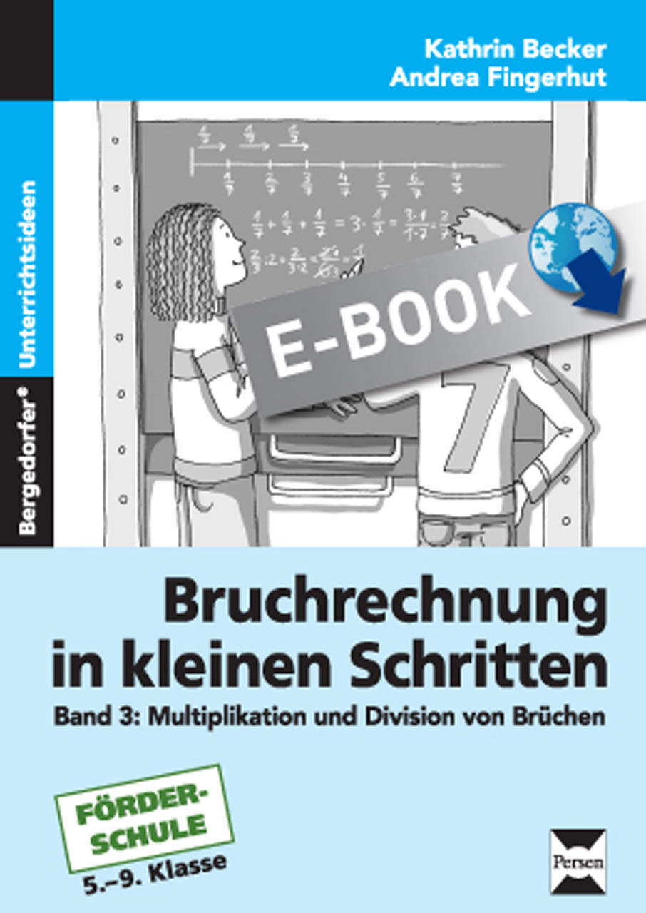 Bruchrechnung in kleinen Schritten 3 - Kathrin Becker - E-Book