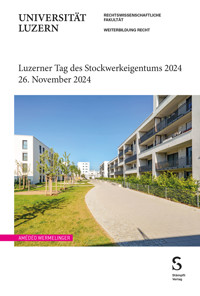 Luzerner Tag des Stockwerkeigentums 2024 -  - E-Book
