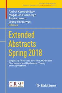 Extended Abstracts Spring 2018 -  - E-Book
