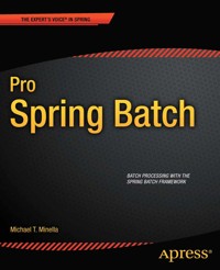 Pro Spring Batch - Michael Minella - E-Book