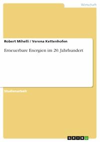 Erneuerbare Energien im 20. Jahrhundert - Robert Mihelli - E-Book