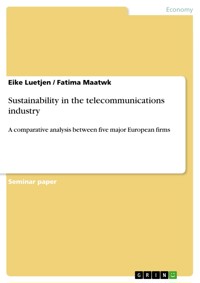 Sustainability in the telecommunications industry - Eike Luetjen - E-Book
