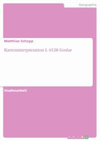Karteninterpretation L 4128 Goslar - Matthias Schopp - E-Book