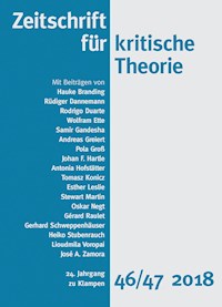 Zeitschrift für kritische Theorie / Zeitschrift für kritische Theorie, Heft 46/47 - Hauke Branding - E-Book