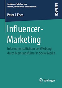 Influencer-Marketing - Peter J. Fries - E-Book