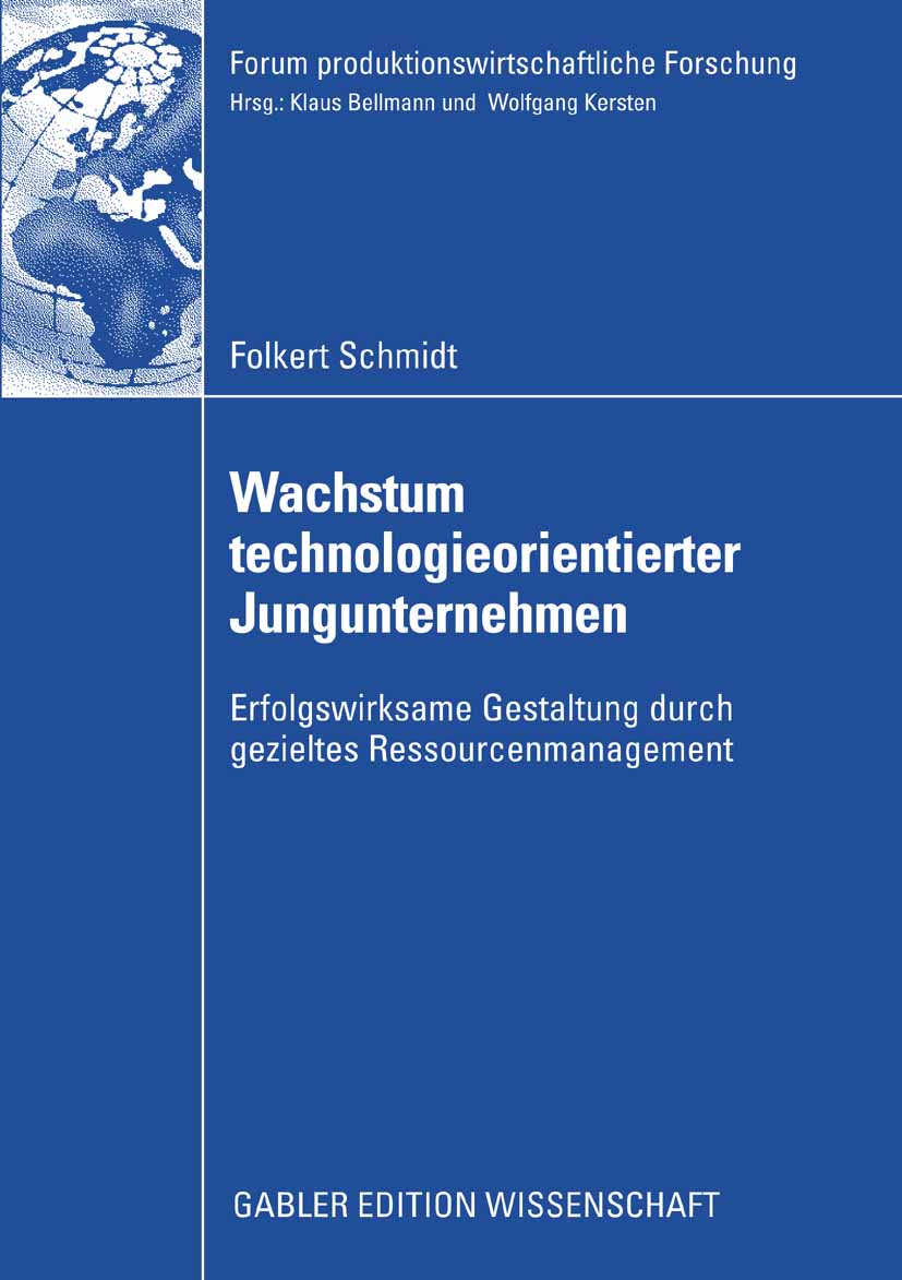 Wachstum technologieorientierter Jungunternehmen - Folkert Schmidt - E-Book