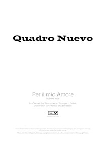 Per il mio amore - Robert Wolf - E-Book