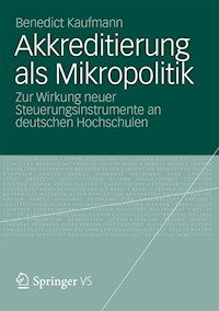 Akkreditierung als Mikropolitik - Benedict Kaufmann - E-Book