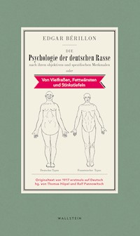 Die Psychologie der deutschen Rasse - Edgar Bérillon - E-Book