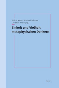 Einheit und Vielheit metaphysischen Denkens - - E-Book