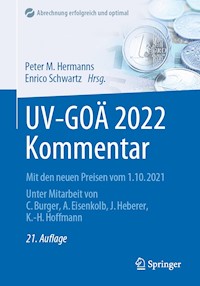 UV-GOÄ 2022 Kommentar -  - E-Book