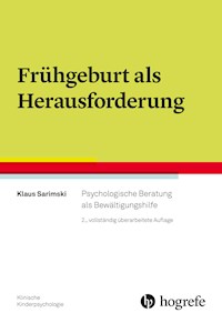 Frühgeburt als Herausforderung - Klaus Sarimski - E-Book