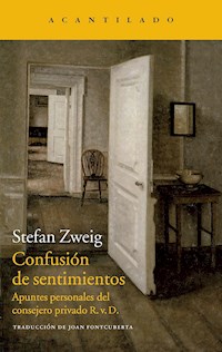 Confusión de sentimientos - Zweig Stefan - E-Book