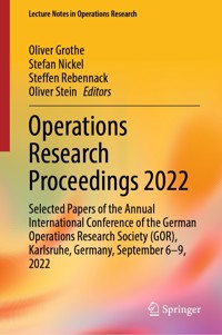 Operations Research Proceedings 2022 -  - E-Book