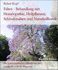 Falten - Behandlung mit Homöopathie, Heilpflanzen, Schüsslersalzen und Naturheilkunde - Robert Kopf - E-Book
