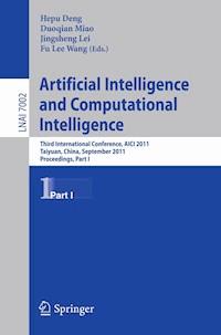 Artificial Intelligence and Computational Intelligence -  - E-Book