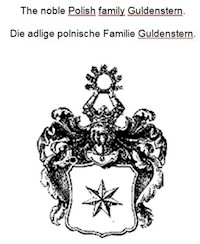 The noble Polish family Guldenstern. Die adlige polnische Familie Guldenstern. - Werner Zurek - E-Book