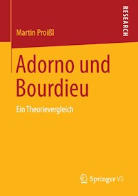 Adorno und Bourdieu - Martin Proißl - E-Book