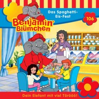 Benjamin Blümchen, Folge 106: Das Spaghetti-Eis-Fest - Elfie Donnelly - Hörbuch
