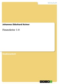 Finanzkrise 1.0 - Johannes Ekkehard Keiner - E-Book