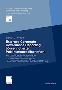 Externes Corporate Governance Reporting börsennotierter Publikumsgesellschaften - Stefan Weber - E-Book