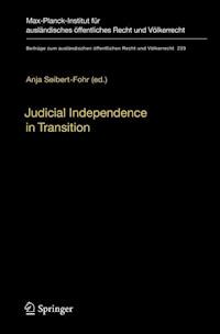 Judicial Independence in Transition -  - E-Book