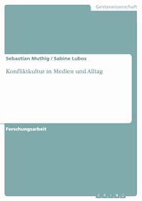 Konfliktkultur in Medien und Alltag - Sebastian Muthig - E-Book