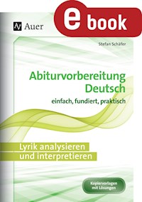 Lyrik analysieren und interpretieren - Stefan Schäfer - E-Book