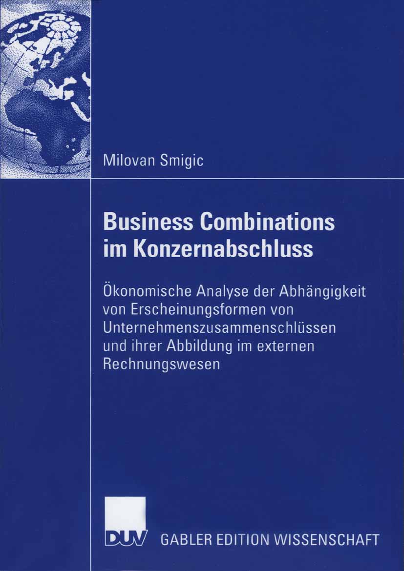 Business Combinations im Konzernabschluss - Milovan Smigic - E-Book
