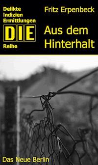 Aus dem Hinterhalt - Fritz Erpenbeck - E-Book