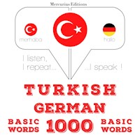 Türkçe - Almanca: 1000 temel kelime - JM Gardner - Hörbuch