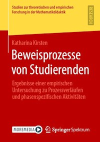 Beweisprozesse von Studierenden - Katharina Kirsten - E-Book