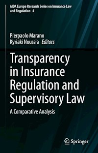 Transparency in Insurance Regulation and Supervisory Law -  - E-Book
