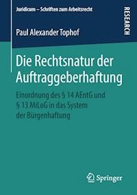Die Rechtsnatur der Auftraggeberhaftung - Paul Alexander Tophof - E-Book