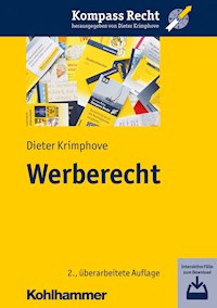 Werberecht - Dieter Krimphove - E-Book