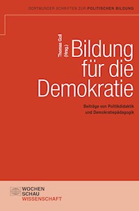Bildung für die Demokratie - Thomas Goll - E-Book