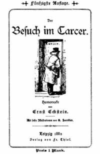 Der Besuch im Carcer. - Ernst, Eckstein - kostenlos E-Book