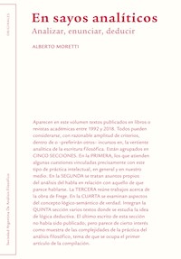 En sayos analíticos - Alberto Moretti - E-Book