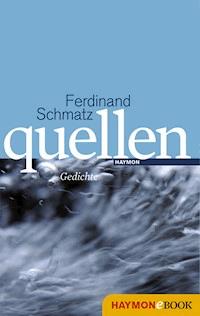 quellen - Ferdinand Schmatz - E-Book