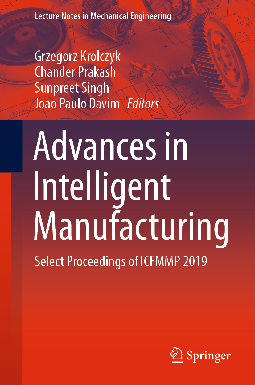 Advances in Intelligent Manufacturing -  - E-Book