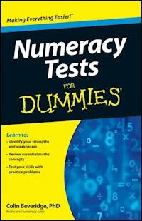 Numeracy Tests For Dummies - Colin Beveridge - E-Book