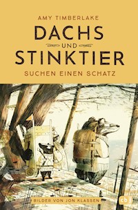 Dachs und Stinktier suchen einen Schatz - Amy Timberlake - E-Book