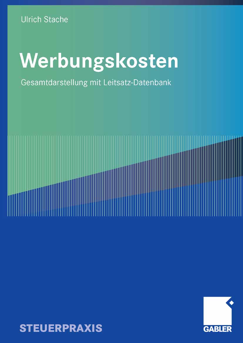 Werbungskosten - Ulrich Stache - E-Book