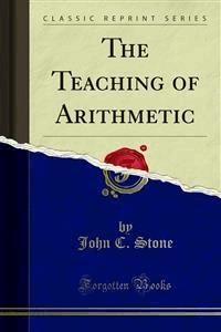 The Teaching of Arithmetic - John C. Stone - E-Book