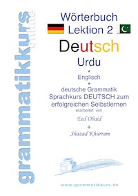Wörterbuch Deutsch - Urdu- Englisch A1 Lektion 2 - Shazad Khurrum - E-Book