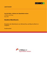 Dawkins Memtheorie - Lydia Einenkel - E-Book