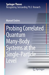Probing Correlated Quantum Many-Body Systems at the Single-Particle Level - Manuel Endres - E-Book