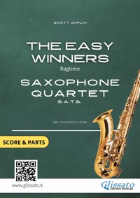 Saxophone Quartet "The Easy Winners"  score & parts - Scott Joplin - E-Book