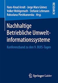 Nachhaltige Betriebliche Umweltinformationssysteme -  - E-Book