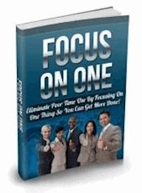 focus On One - Ouvrage Collectif - E-Book